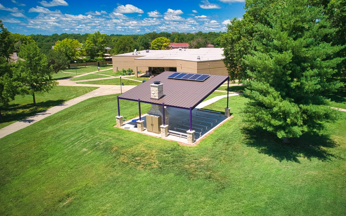 Haskell Indian Nations University Outdoor Classroom